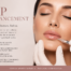 Lips being enhanced with fillers