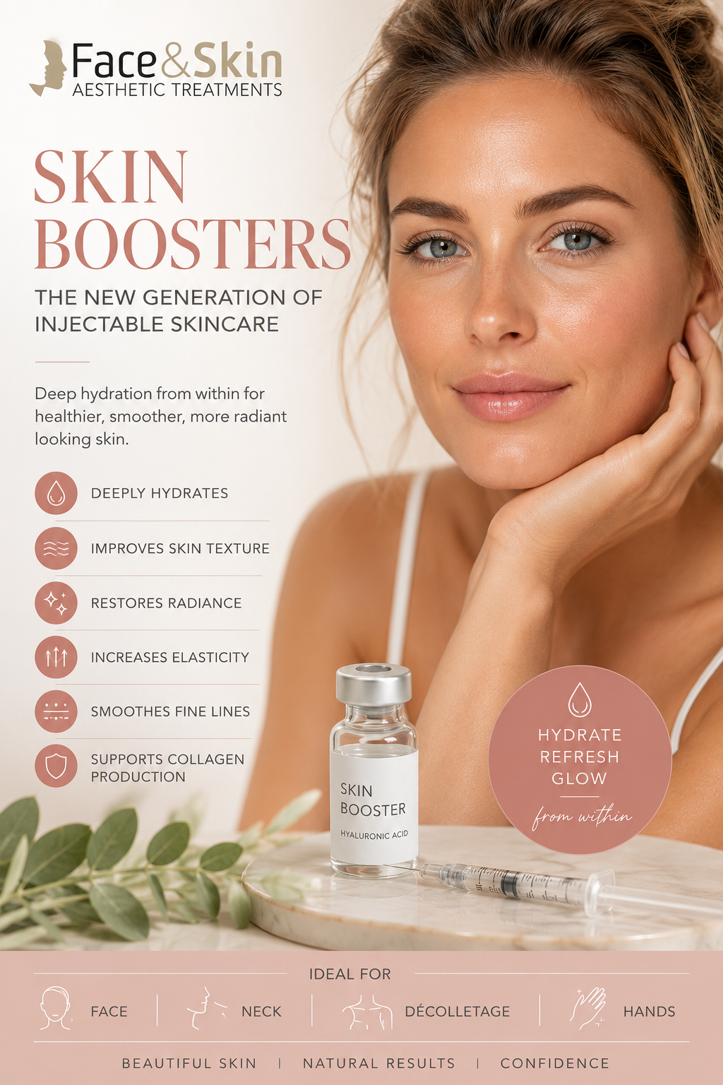 Explaining how Skin Boosters can help Hydrate Skin